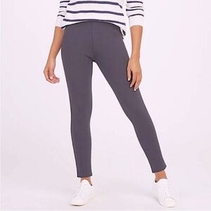 Spanx The Perfect Ankle Pants 4 Pocket Style Charcoal Gray Size‎ L